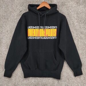 Twenty One Pilots Sweatshirt Hoodie Mens Small Black The Clancy World Tour
